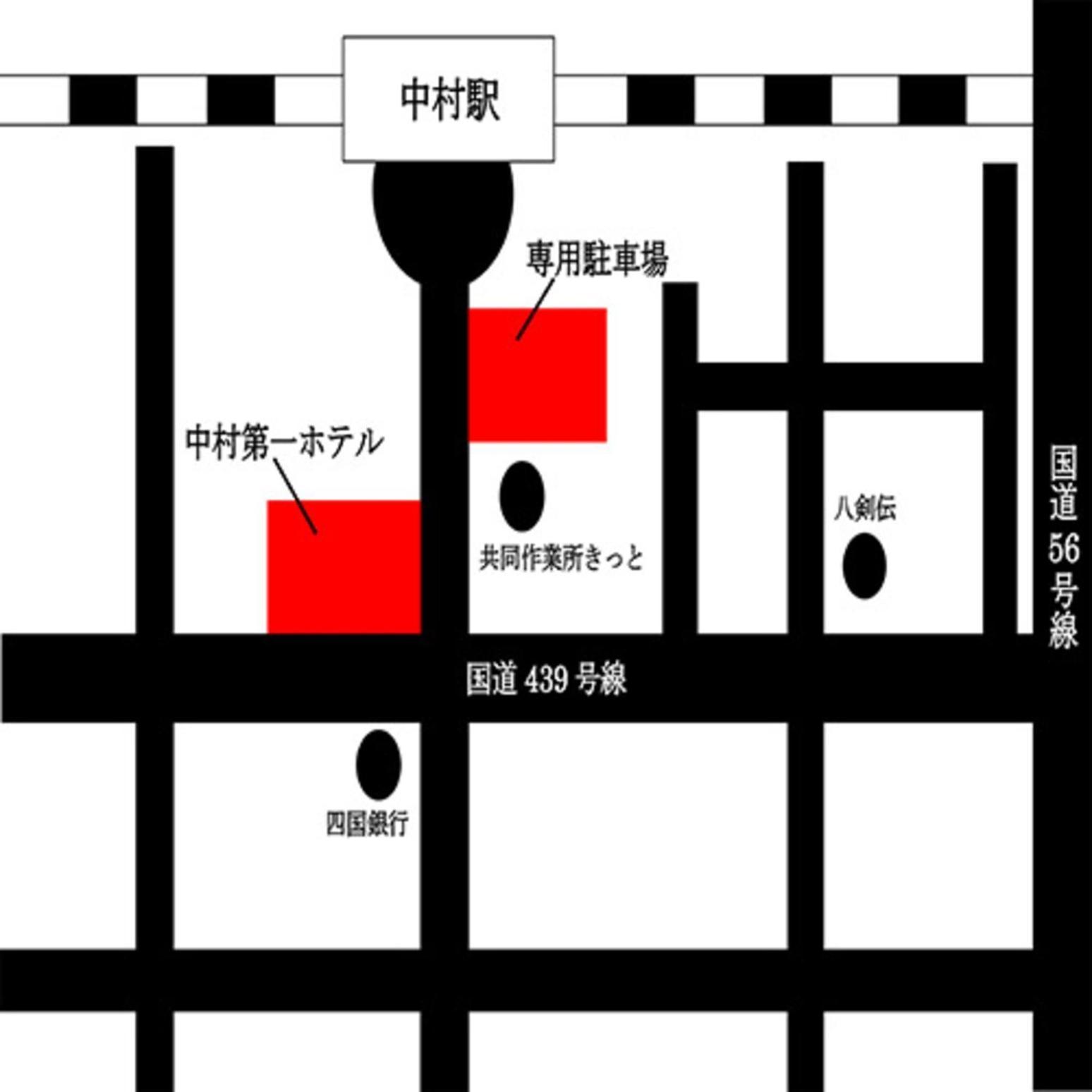 Nakamura Daiichi Hotel Simanto Kültér fotó